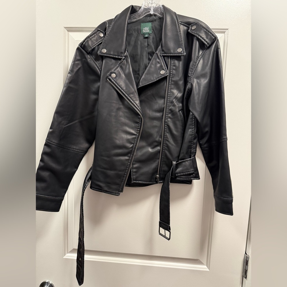 Wild Fable Oversized faux leather jacket
